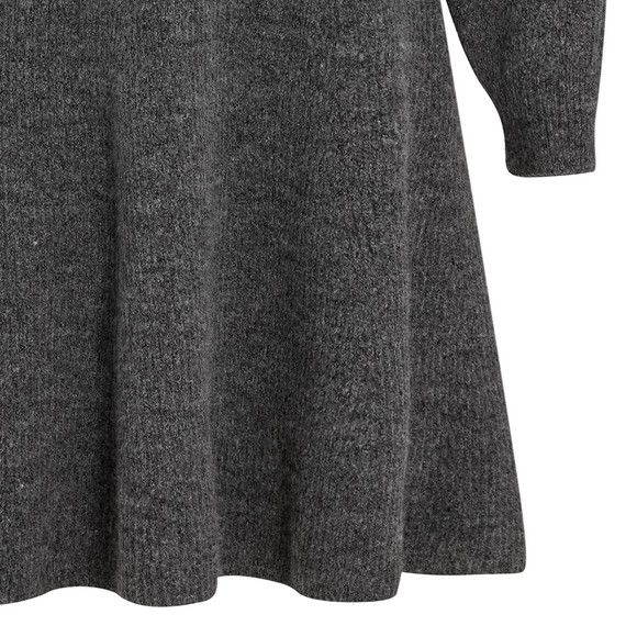 Damen Strickkleid mit Stehkragen