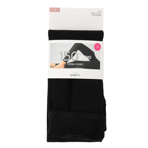 Damen Thermo-Leggings mit Plüschfutter