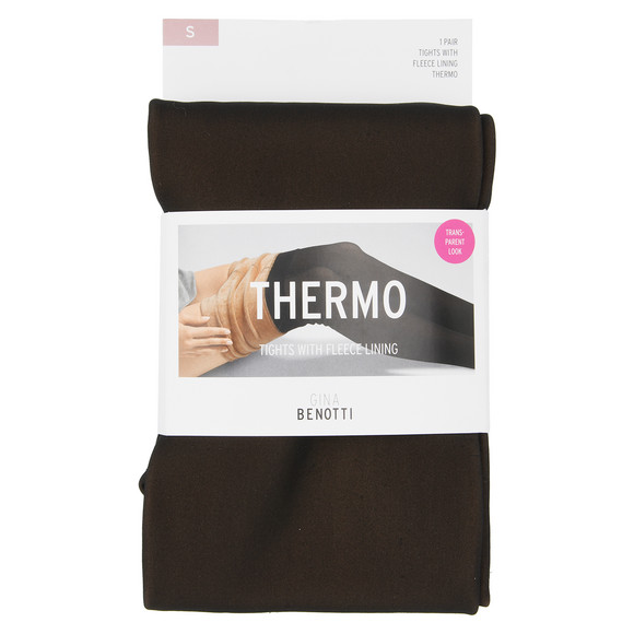 Damen Thermo-Strumpfhose mit Teddyfutter