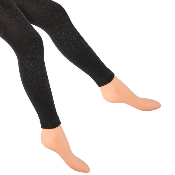 Dames leggings in leo look