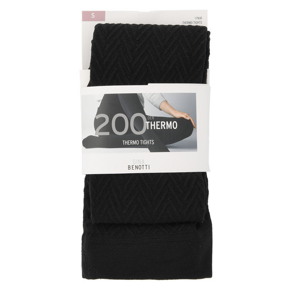 Damen Thermo-Strumpfhose 200 DEN