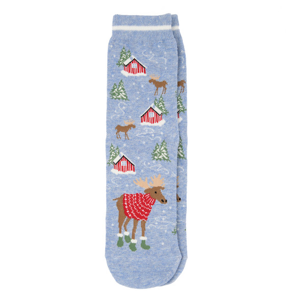 1 Paar Damen Weihnachtssocken Allover-Motive