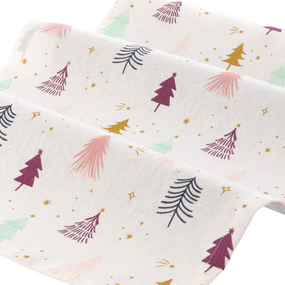 Kleine tafelloper met Kerst design