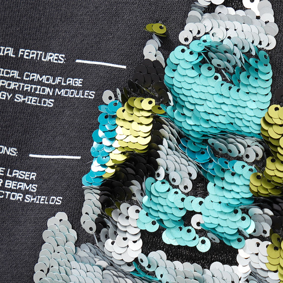 Jungen Hoodie mit Wendepailletten