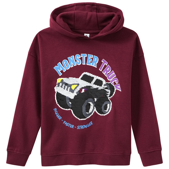 Jungen Hoodie mit Wendepailletten