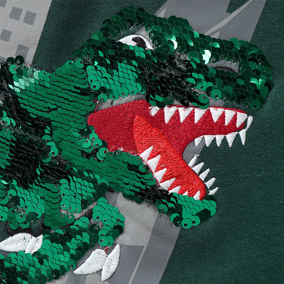 Jungen Hoodie mit Wendepailletten