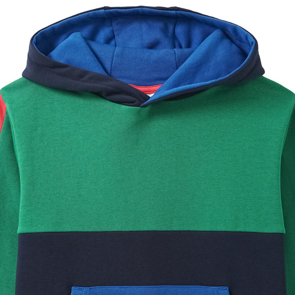 Jungen Hoodie mit Farbteilern