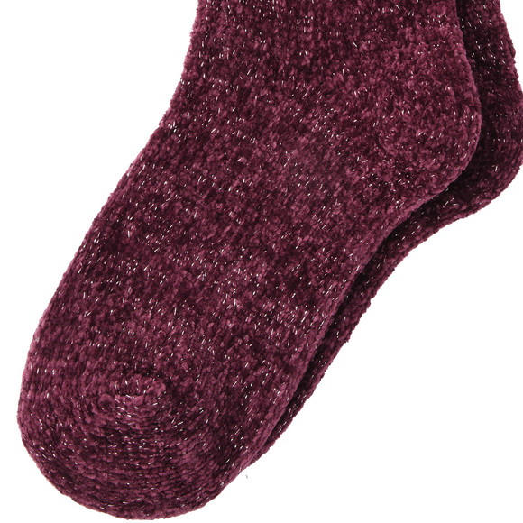 1 Paar Damen Socken aus Chenille 