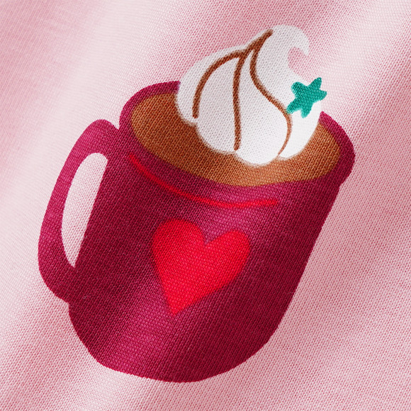 Baby Weihnachtsschlafanzug mit Allover-Print