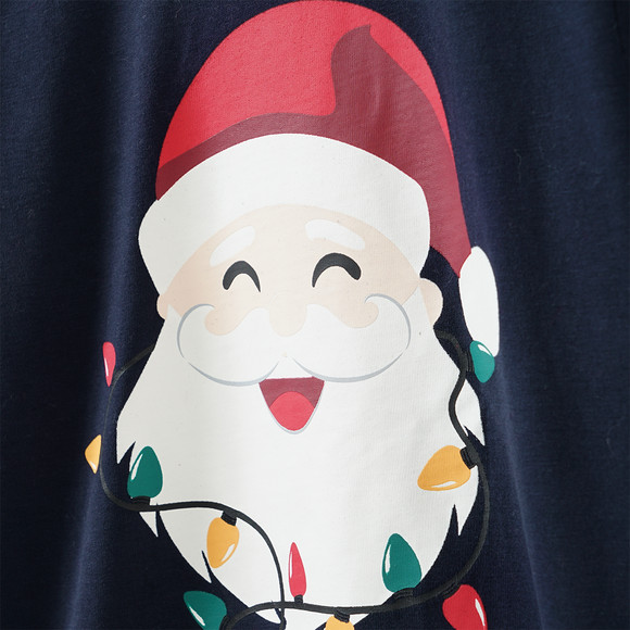 Kerstpyjama met print voor kinderen