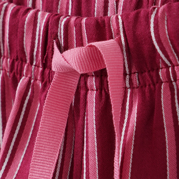 Meisjes' kerstpyjama met strepen