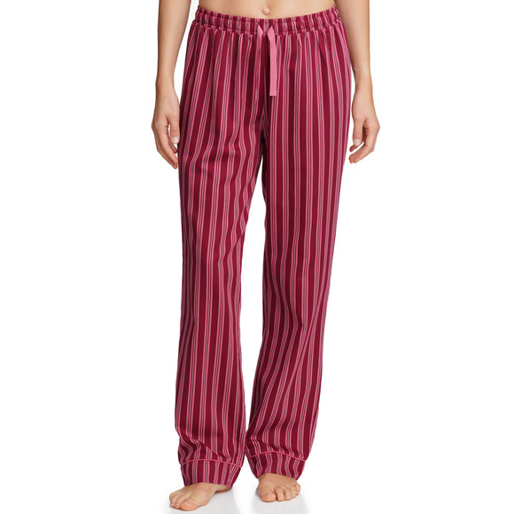 Dames kerstpyjama met strepen