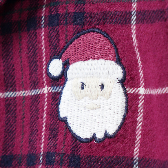 Baby Weihnachtsschlafanzug mit Stickerei