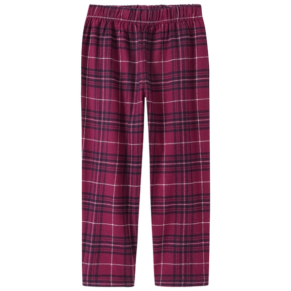 Kerstpyjama met borduursel voor kinderen