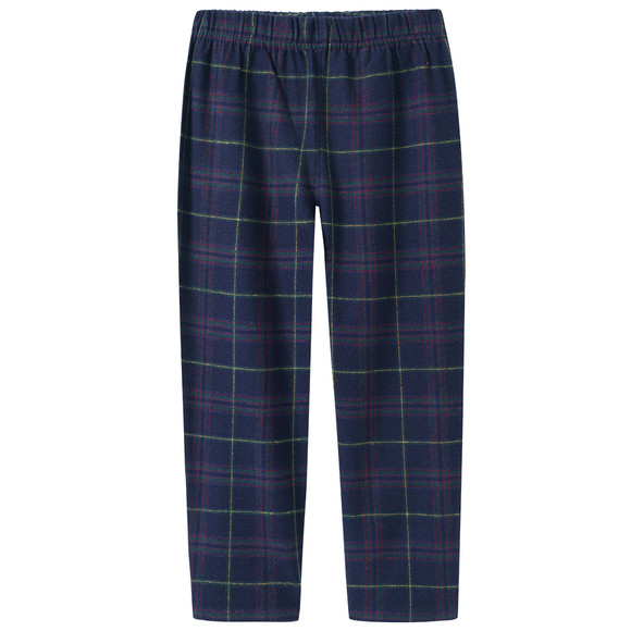 Kerstpyjama met borduursel voor kinderen