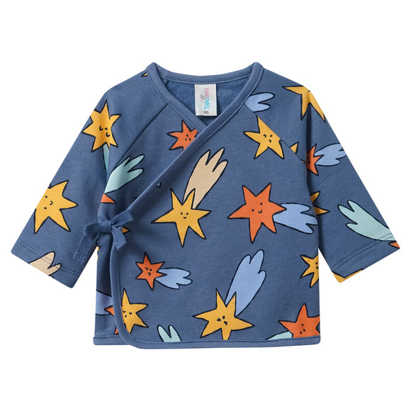 Newborn set met wikkeljasje, broeken, romper