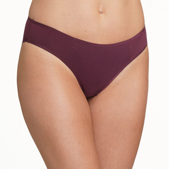 Damen Seamless-Slip mit Spitzeneinsatz