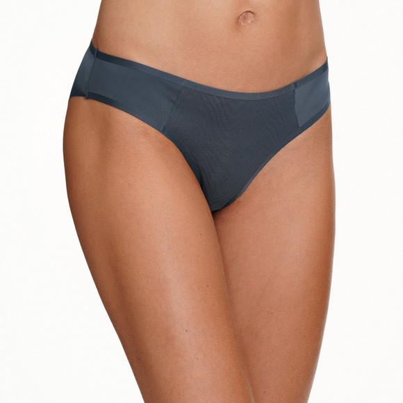 Damen Seamless-Slip mit Spitzeneinsatz