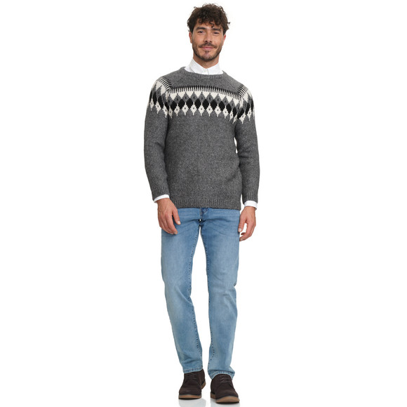Herren Strickpullover mit Muster