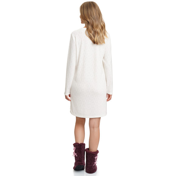 Nachthemden voor dames met fijn kabelpatroon