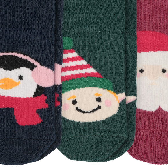 3 paar Kerstsokken voor kinderen