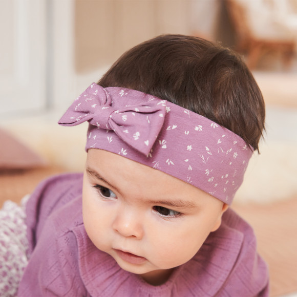 2 hoofdbanden met strikapplicatie voor baby's