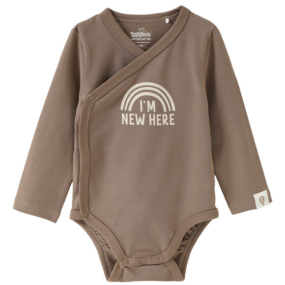 Newborn Wickelbody Born 2026 braun