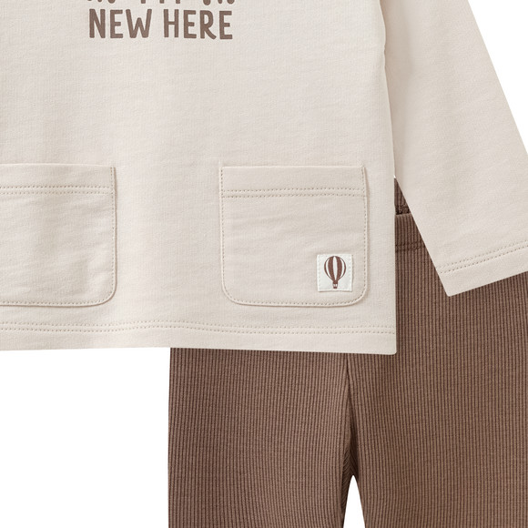 Newborn Set mit Sweatshirt und Hose Born 2026