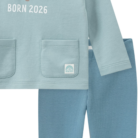 Newborn Set mit Sweatshirt und Hose Born 2026