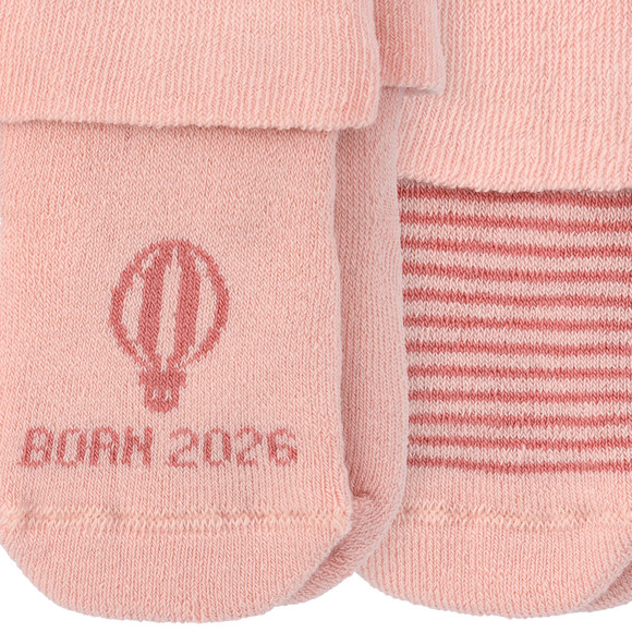 2 paar Newborn badstof sokken Born 2026