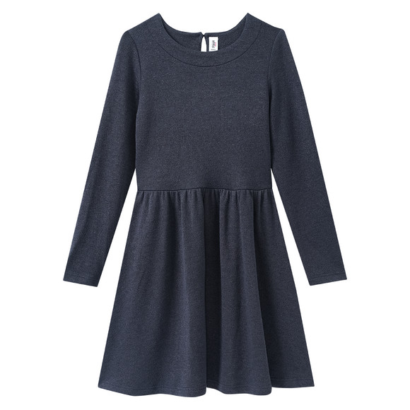 Meisjes jurk met fantasiegaren