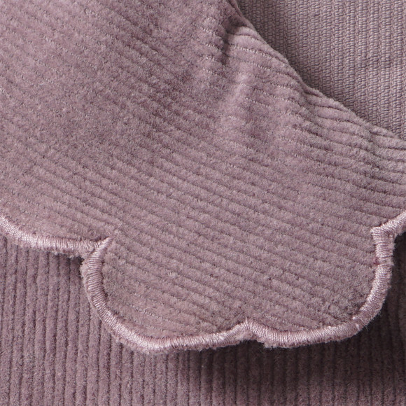 Mädchen Cordkleid mit Bubikragen