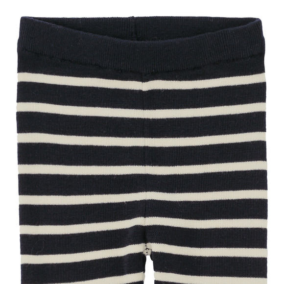 Baby wollen gebreide broek met strepen