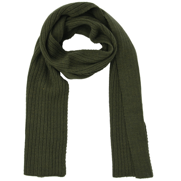 Jungen Schal aus Rippstrick