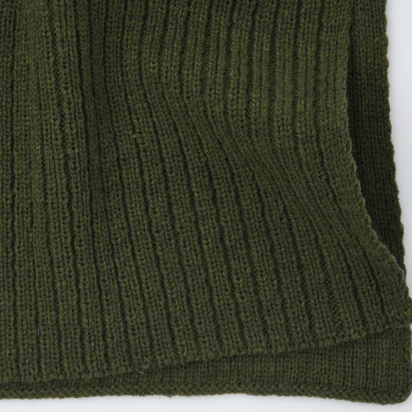 Jungen Schal aus Rippstrick