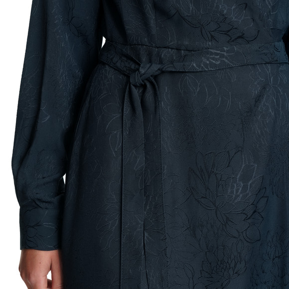 Damen Kleid mit Jacquardmuster