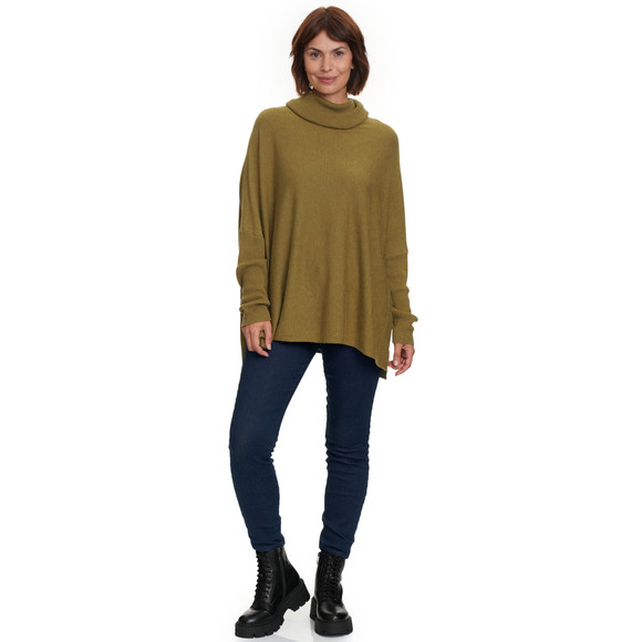 Wollen damestrui met col