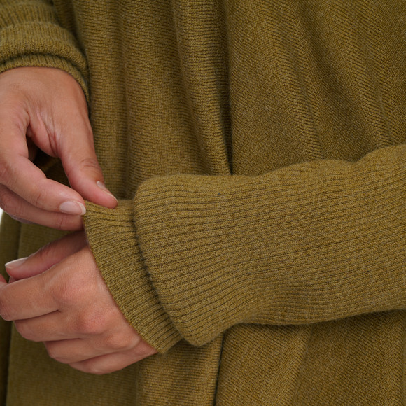 Wollen damestrui met col