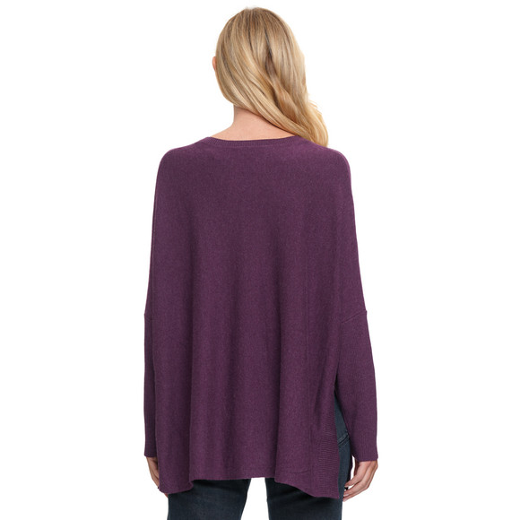 Damen Woll-Pullover mit V-Ausschnitt