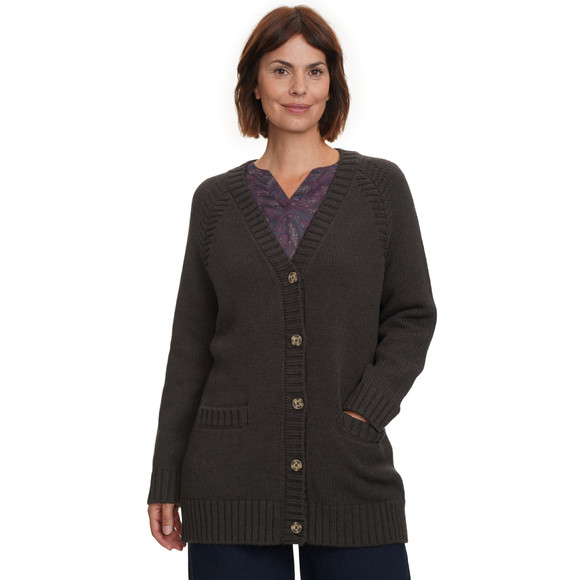 Damen Strickjacke mit 2 Taschen