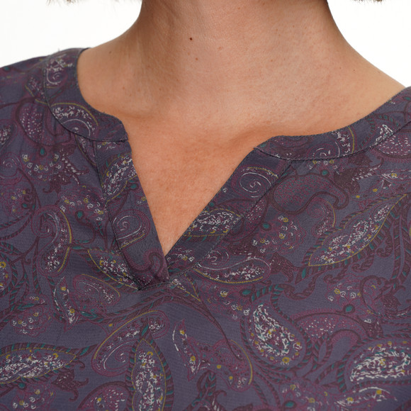 Damen Bluse mit Paisley-Muster