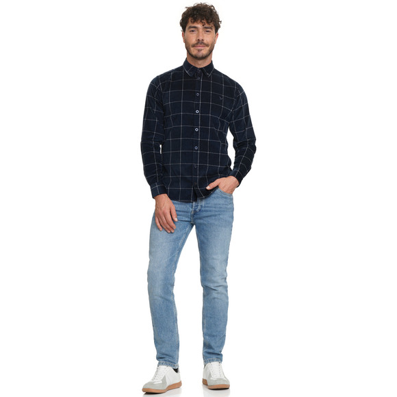 Herren Cordhemd in Regular Fit
