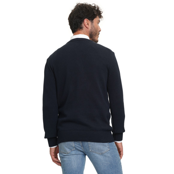 Herren Strickpullover mit Hunde-Motiv
