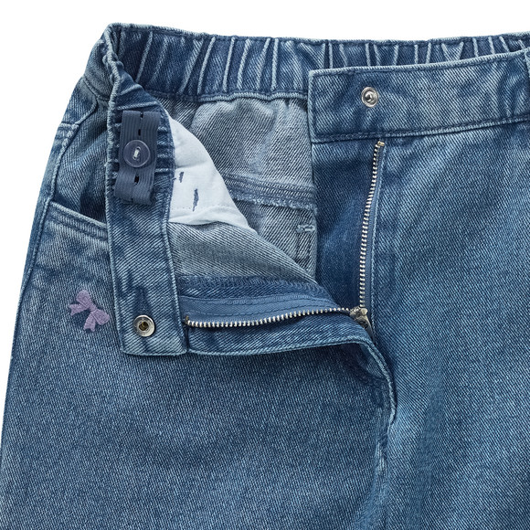 Mädchen Jeans mit Stickerei
