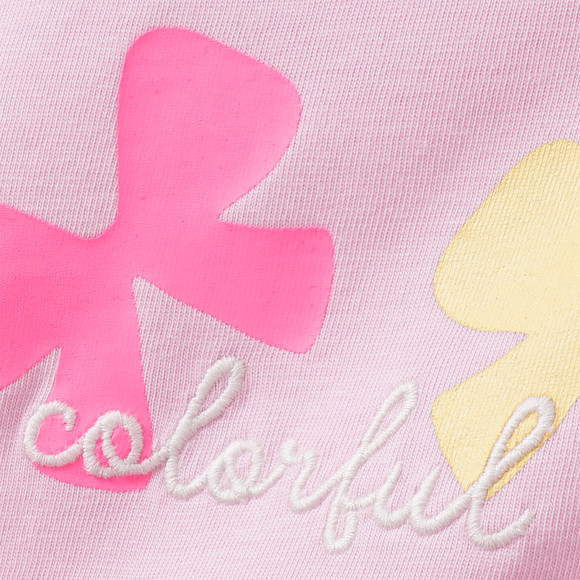 T-Shirt lange mouwen met print voor meisjes