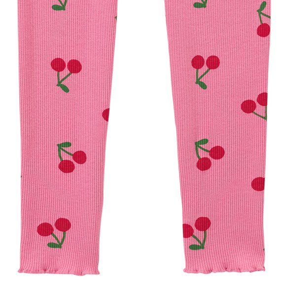 Baby legging met kersen all-over
