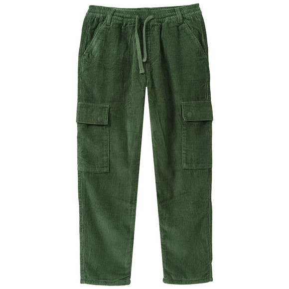Jungen Thermo-Cordhose mit Cargotaschen