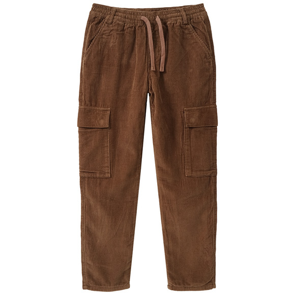 Jungen Thermo-Cordhose mit Cargotaschen