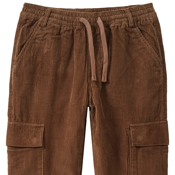 Jungen Thermo-Cordhose mit Cargotaschen