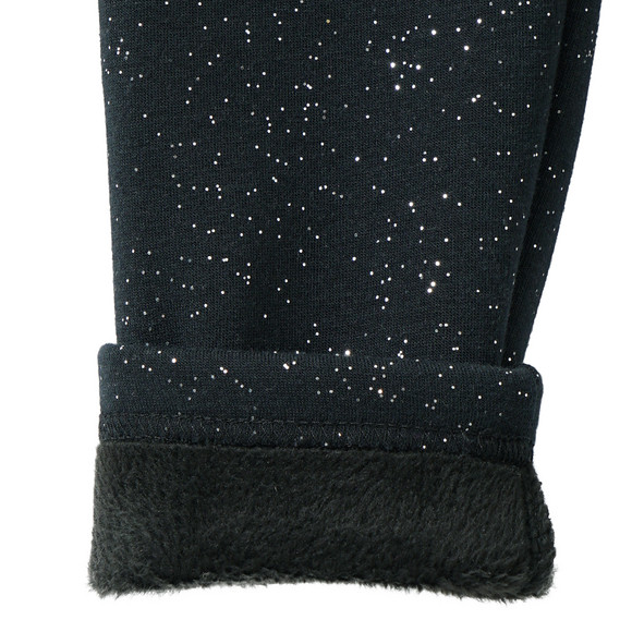 Thermische legging met glitter voor meisjes